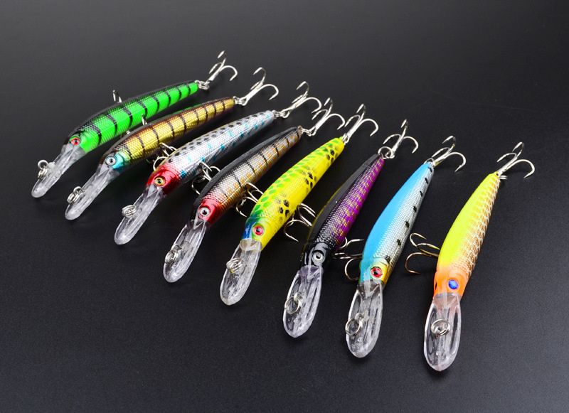 2020 Top Walleye Crankbaits Lake Fishing Lures 10cm 7g 0.24OZ Minnow