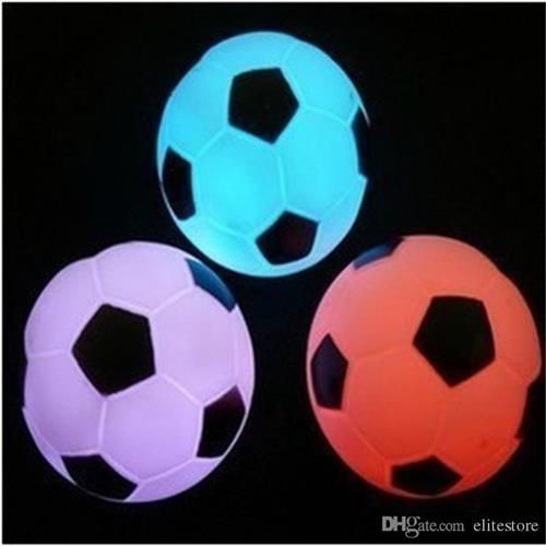 Großhandel Bunte LED Fußball Nachtlicht LED Fußball Licht Farbwechsel Fußball Lampe Kinderzimmer