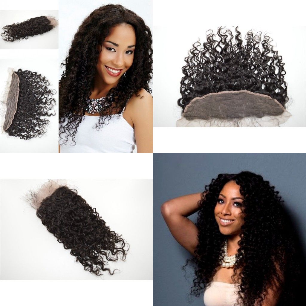 G EASY Hair Closure Filipino Wet And Wavy Invisible Free Middle 3