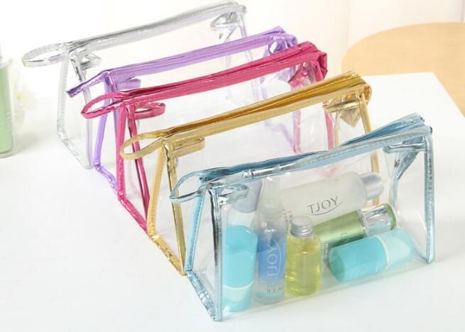 transparent makeup pouch