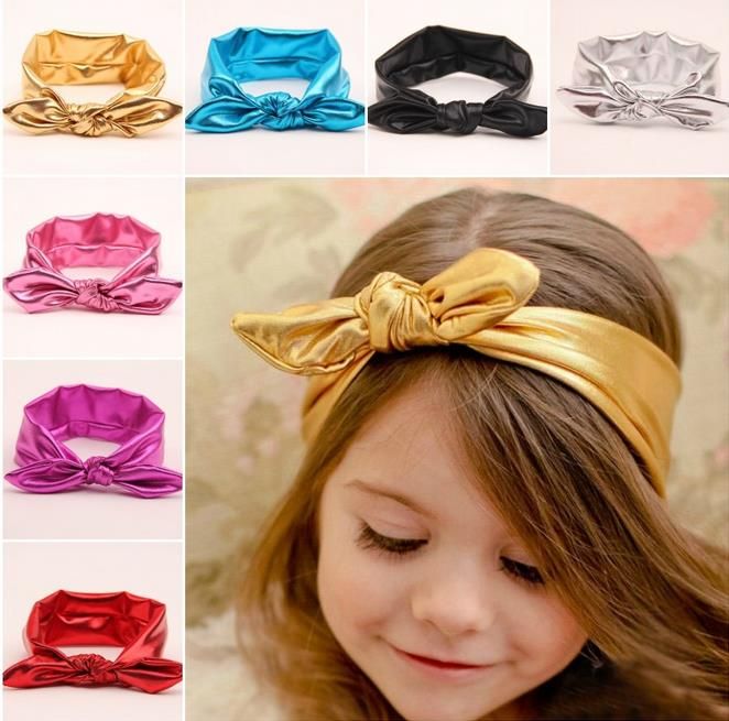 New Cute Baby Girl Hair Bands Infant Kids Bow Princess Headwrap Elastic