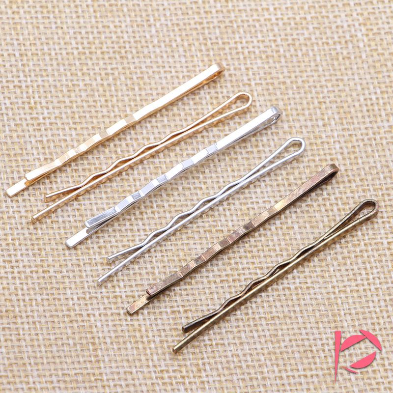 Women Ladies 55mm Hair Clip Iron Hair Pins Girls High Quality Hair