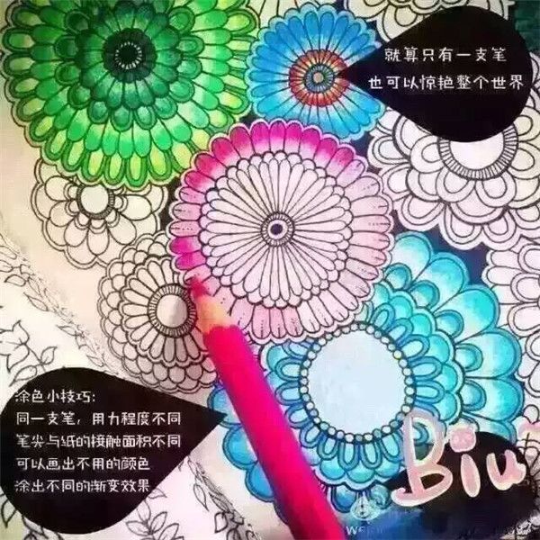 Mini Secret Garden Coloring Book Graffiti Drawing Best Gift For Children Learning Toy 1000pcs Free Shipping By DHL