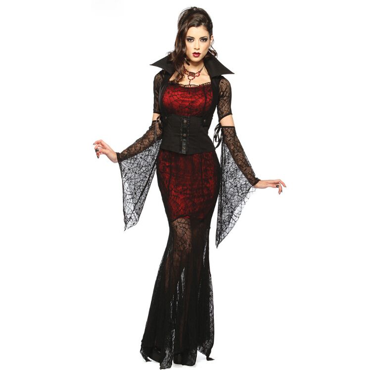 Red Black Gothic Sexy Costume Halloween Fantasy Cosplay Adult Fancy Red Black Gothic Sexy Costume Halloween Fantasy 254532175html