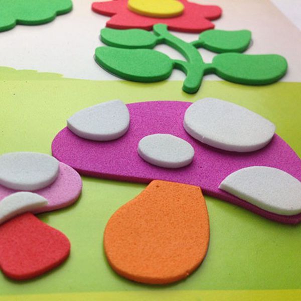 50 50cm sponge foam paper background folden scrapbook craft punch foam sponge sheet