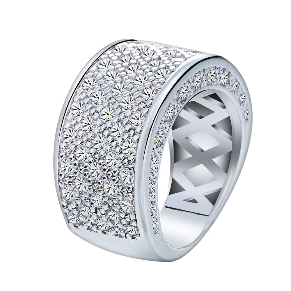 2018 fashion zirconia stone silver plated round circle wedding rings for women engagement girls valentines gift beautiful jewelry from jacky20151124 - Circle Wedding Rings 2018 fashion zirconia stone silver plated round circle wedding rings for women engagement girls valentines gift beautiful jewelry from jacky20151124 - Circle Wedding Rings