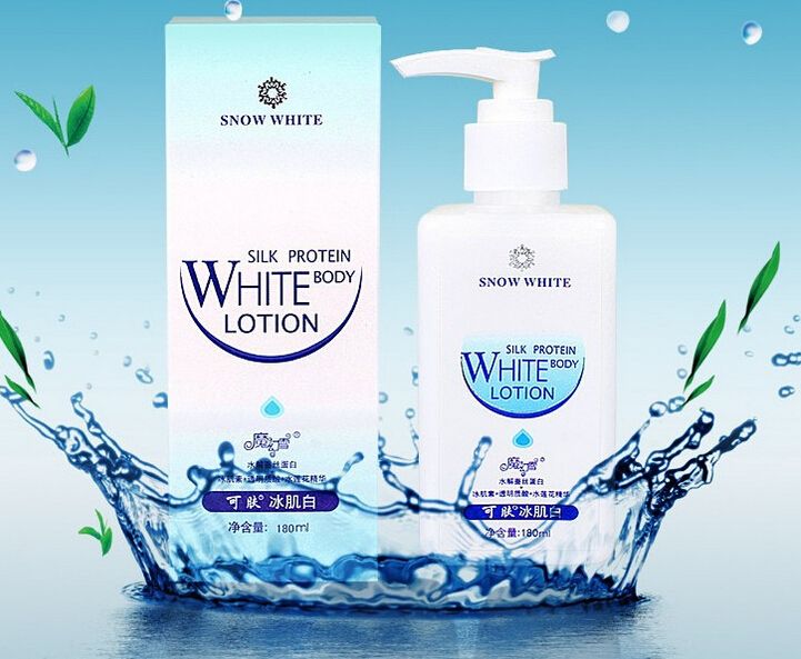 180ml Snow White 100 Original Whitening Cream Face And Body Lotion
