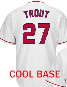 mike trout retro jersey