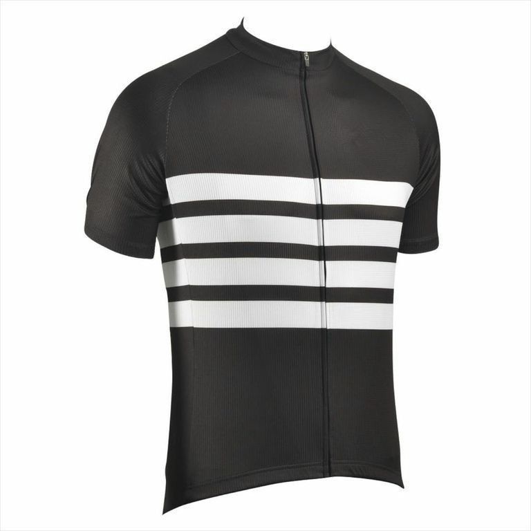 womens black cycling jersey