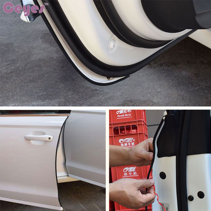 5 Mt Auto Universal Auto-Styling Kantenschutz Abdichtung Dekoration Leisten Tür Scratch Streifen Protector Zubehör Auto Styling