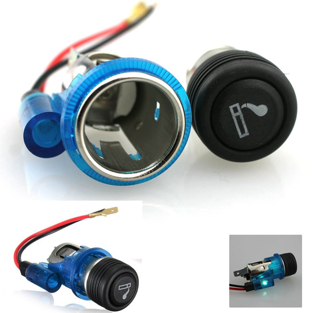 DC 12V 24 V Automotive Illuminated Cigarette Lighter Replacement Parts