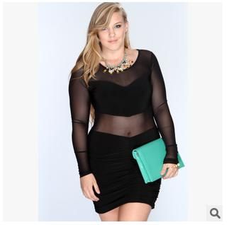 2018 new 2016 sexy plus size club dresses women bodycon night club plus size club outfit
