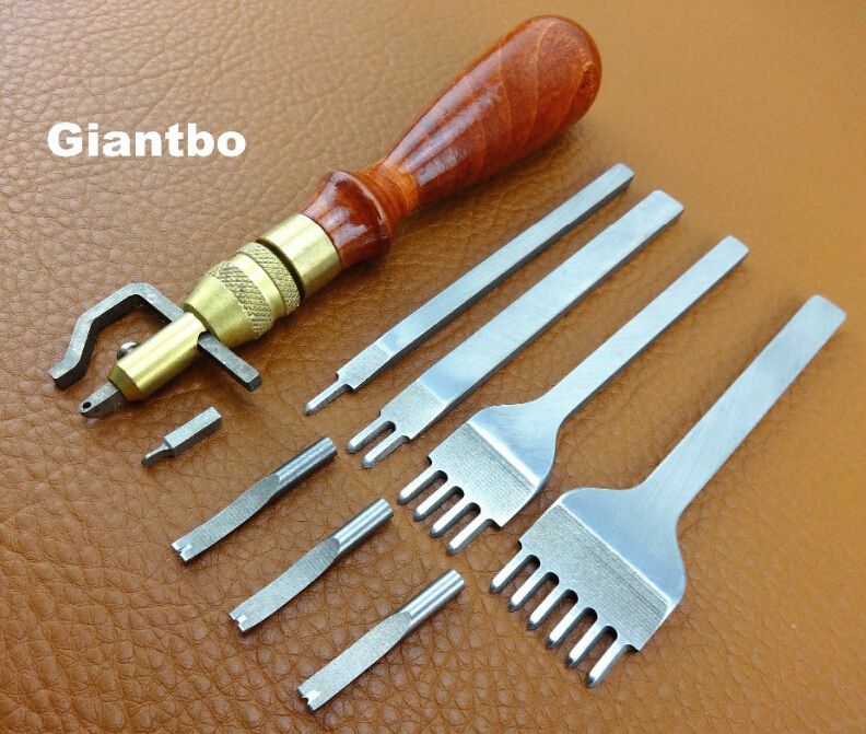 2019 Hot 5 In 1 Adjustable Stitching Groover And 4mm Diamond Chisel For