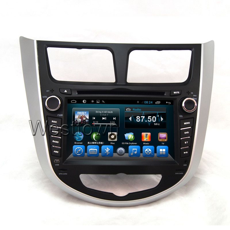 Double Din Car Dvd Audio Stereo Sat Nav Radio Receiver Built In Gps