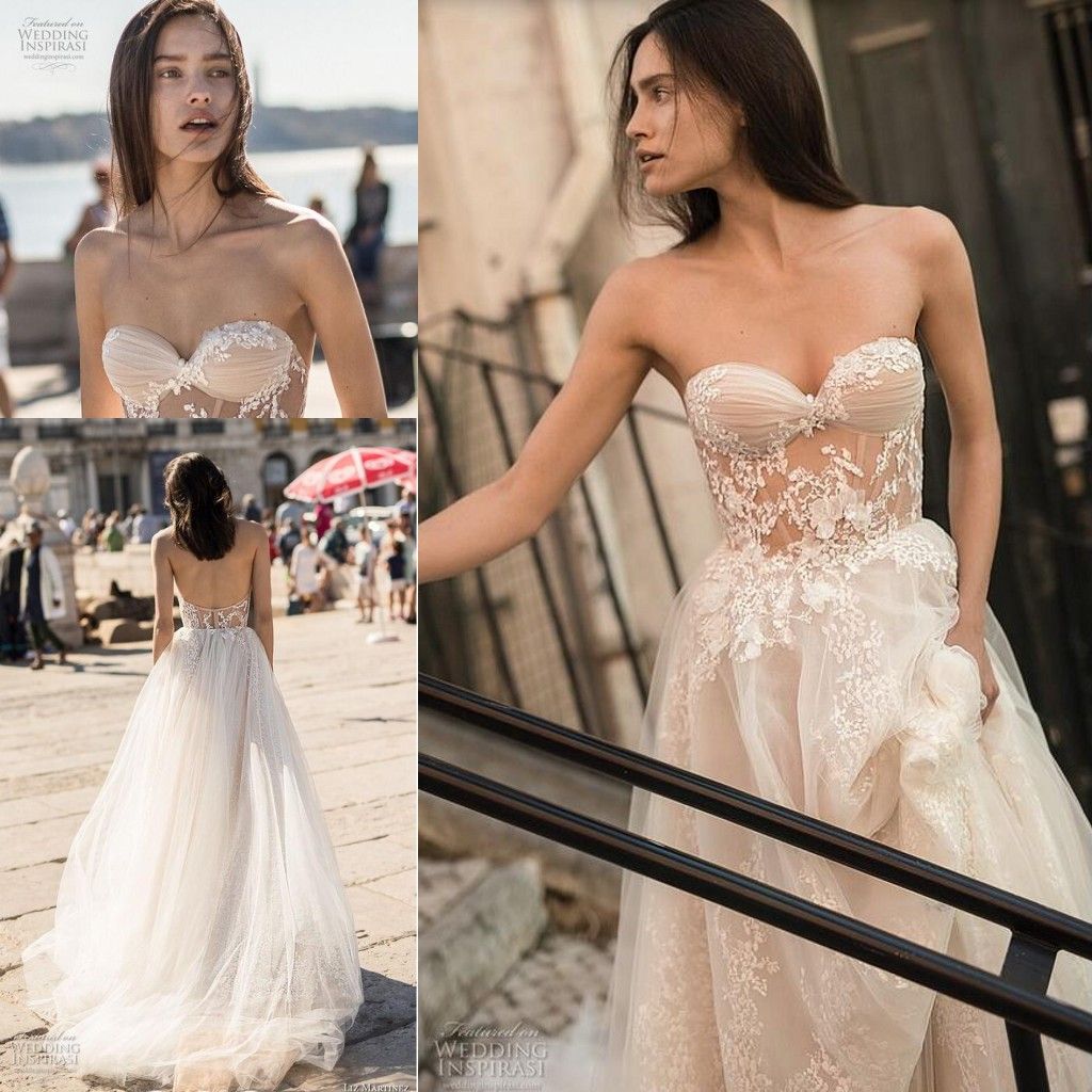 Flowing Garden Wedding Dress