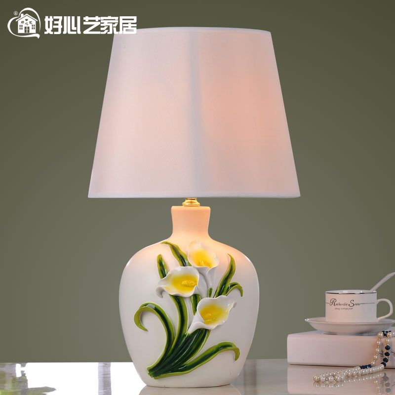 Western Style Wedding Table Lamp Modern Creative Learning Bedside Western Style Wedding Table Lamp Modern Creative Learning Bedside Lighting The Living Room Bedroom Den Restaurant Calla With 185 01 Piece On
