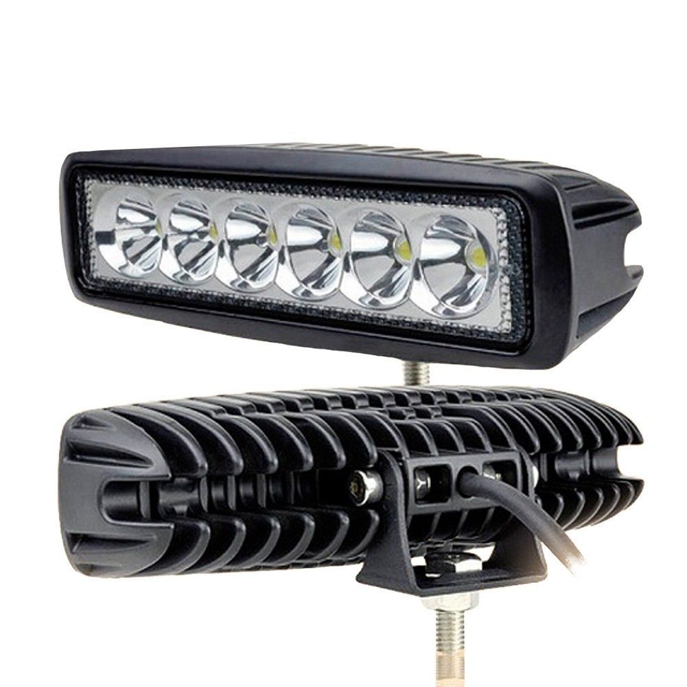 18W LED Work Light Bar Lamp Auto Car Working Light For Jeep Truck Boat