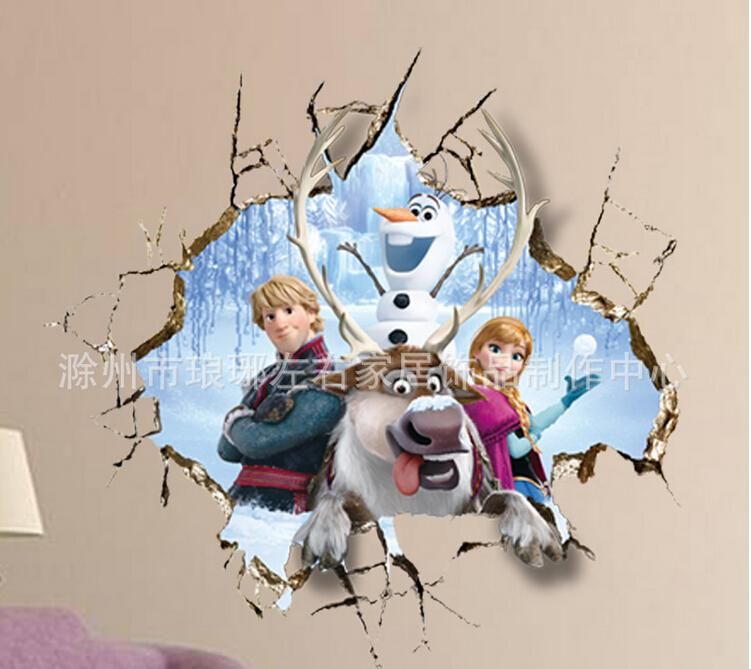 Frozen Wall Art kristoff sven elsa frozen wall stickers olaf decorative wall decal Frozen Wall Art kristoff sven elsa frozen wall stickers olaf decorative wall decal