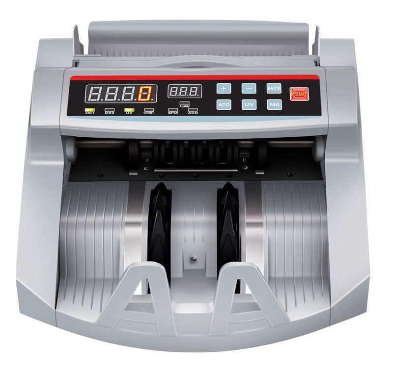Cash Counter Currency Count Machine Money Counting Machine Cash Counting Machine Bill Counter Money Counter 2108 Uv Mg - 