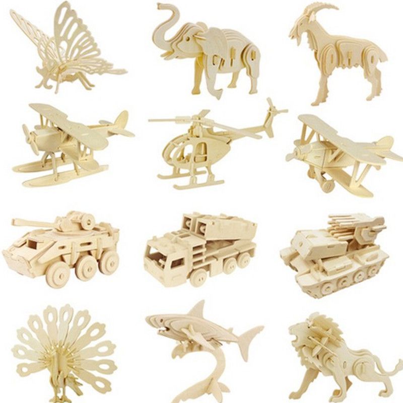 Wholesale Wholesale Wooden Toys Wooden Jigsaw Puzzle 3d Jigsaw Puzzles