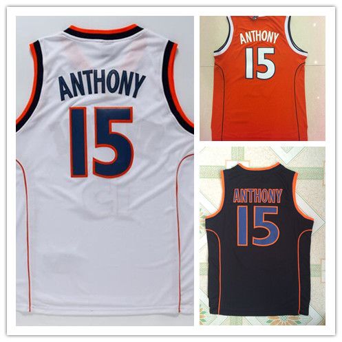 carmelo anthony white syracuse jersey