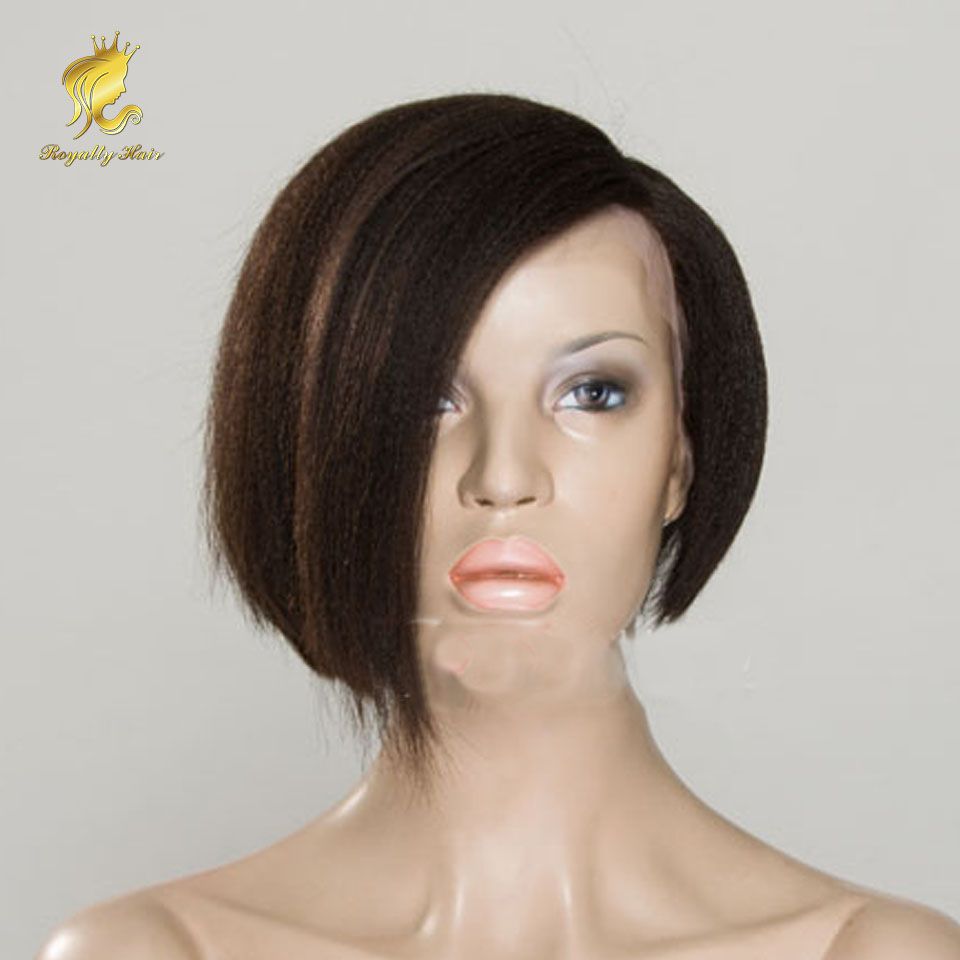 Light Yaki Straihgt Bob Wig Human Hair Wholesale Full Lace Bob Wig