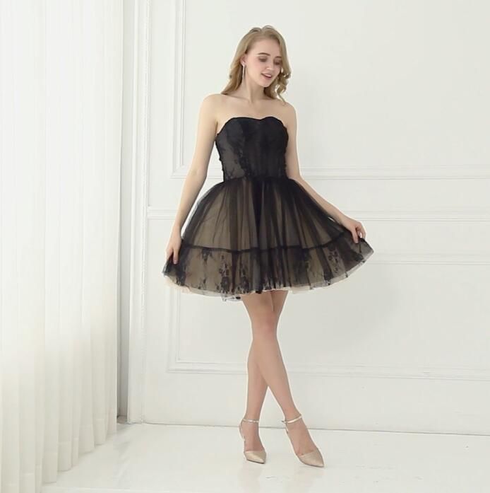 Black Short Prom Dresses