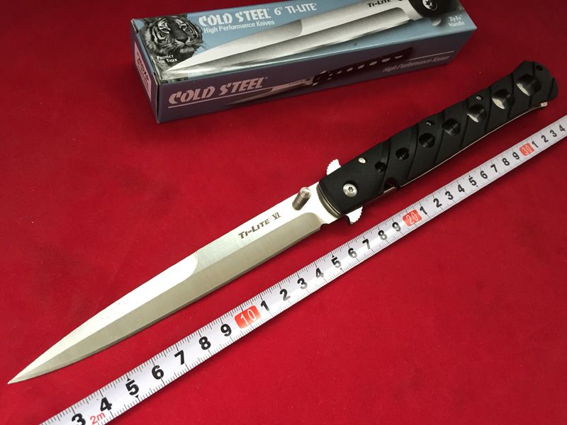 2019 Cold Steel Nylon Glass Fiber Handle AUS 8 Blade Ti