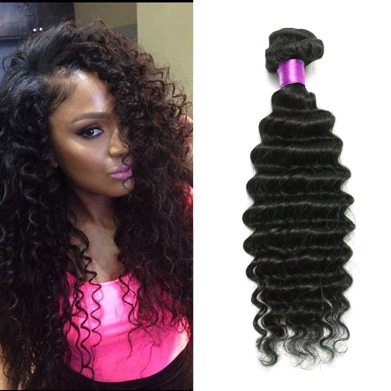 Brazilian Deep Wave Virgin Hair Brazilian Hair Bundles Lot100