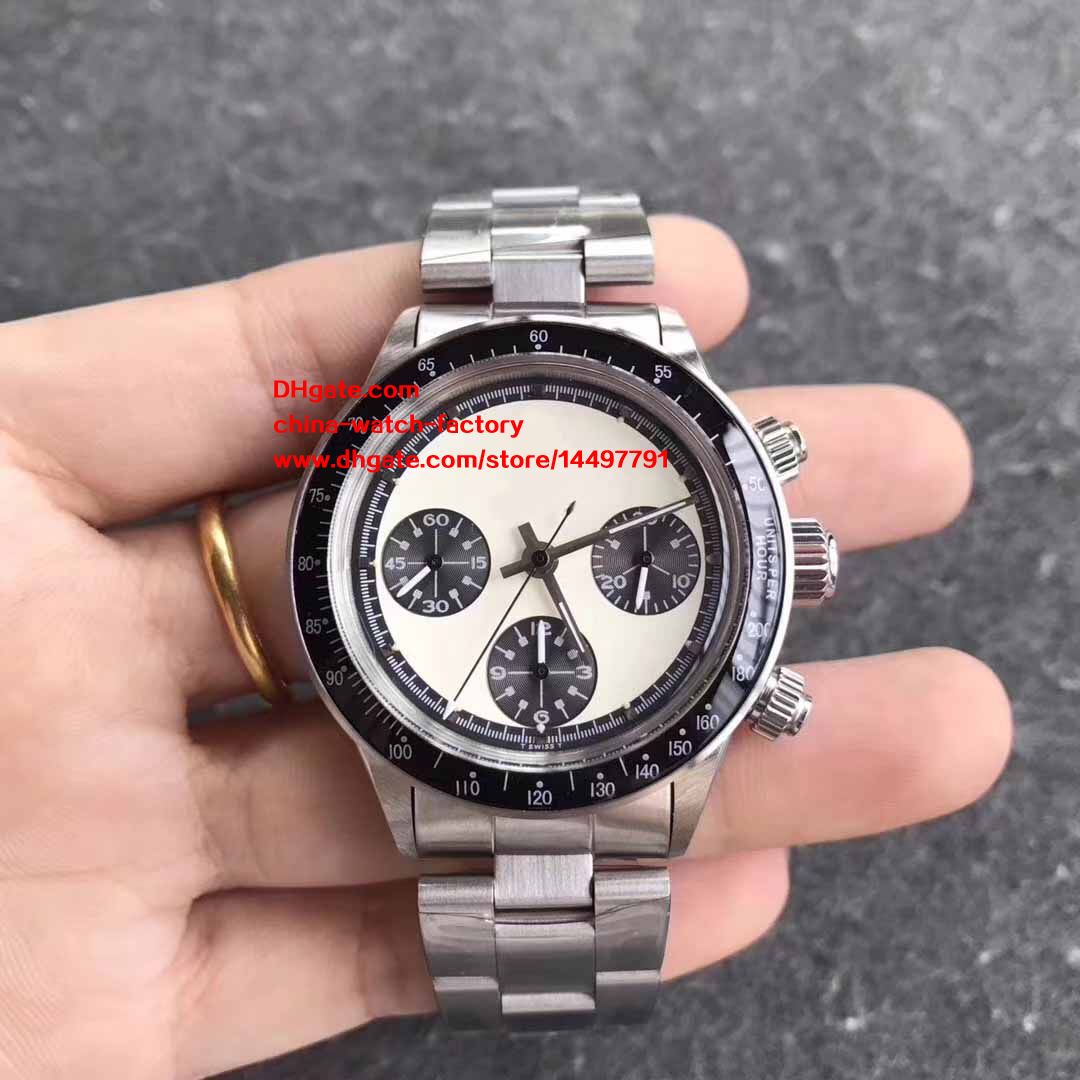 Luxury Top Quality Watch Vintage 38mm X 14mm 6263 Chronograph Working