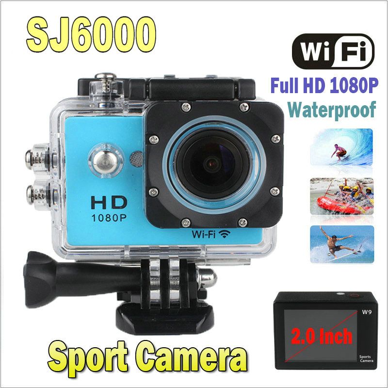 Waterproof Sports Cam W9 HD Action Camera Diving Wifi 1080P 30M 2.0 170