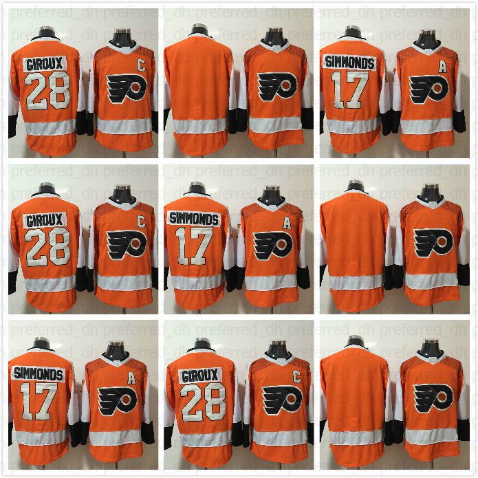 2019 custom any name and number flyers 28 giroux stadium series flyers number