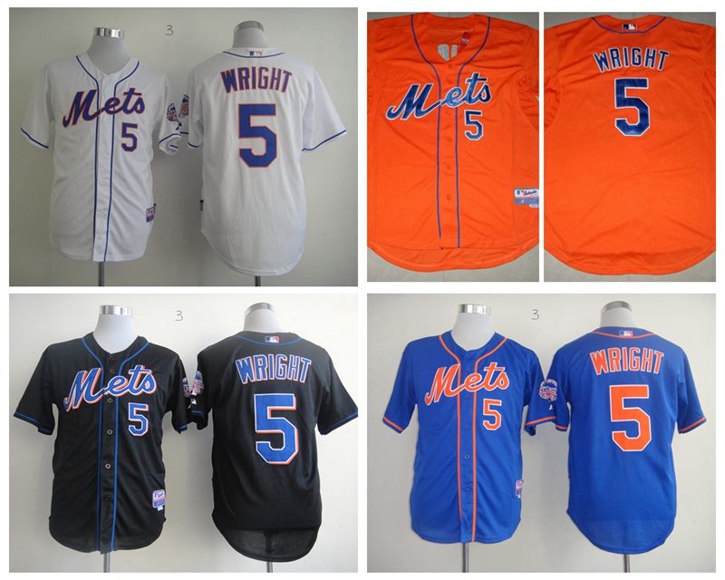 2019 Cheap New York Mets #5 Wright Mens Baseball Jerseys ...