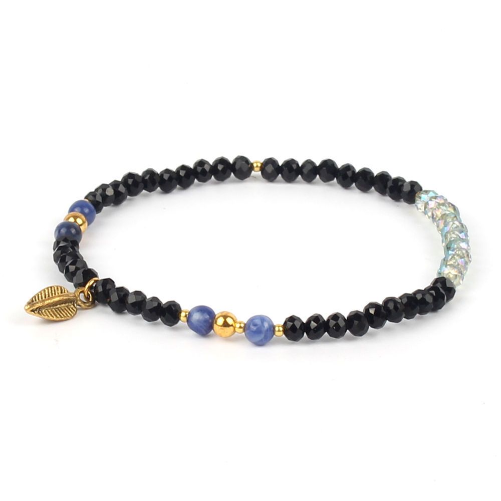 black crystal bracelet jewelry