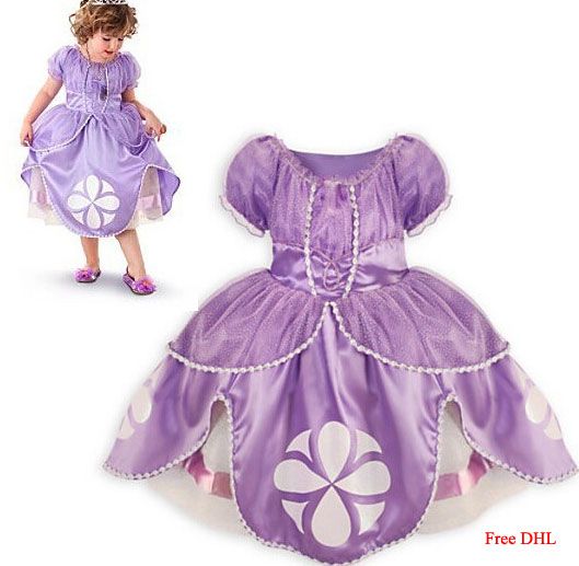 VESTIDO DE LUJO PRINCESA SOFÍA - LILA – Diseños Candys
