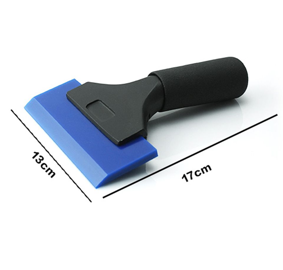 Imported High Quality Pro Squeegee Deluxe Handle with Blue Max Rubber