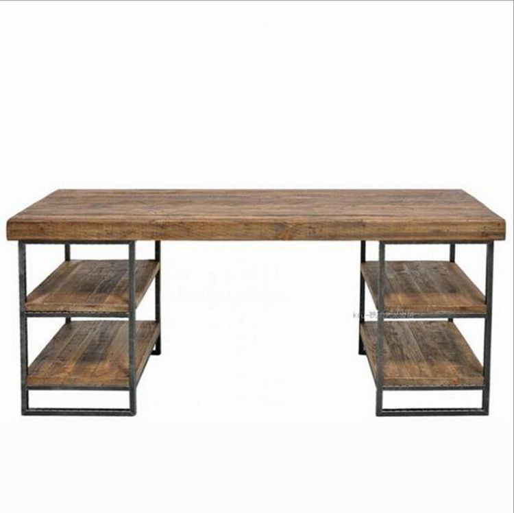 2018 American Country Style Wrought Iron Desk Antirust Do The Old 2018 American Country Style Wrought Iron Desk Antirust Do The Old Wood Office Computer From Zhoudan5245 1276 5 Dhgate Com