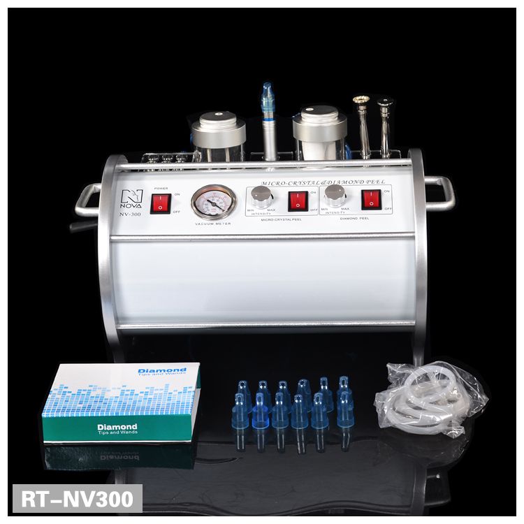 2in1 Diamond Tip Microdermabrasion Machine,Crystal Microdermabrasion