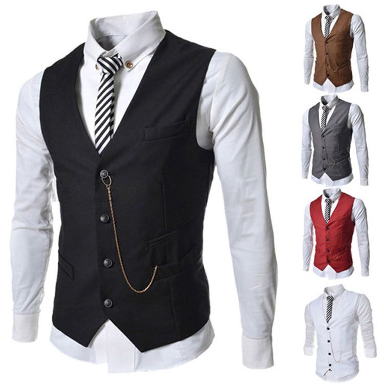 Trendy vests for men market