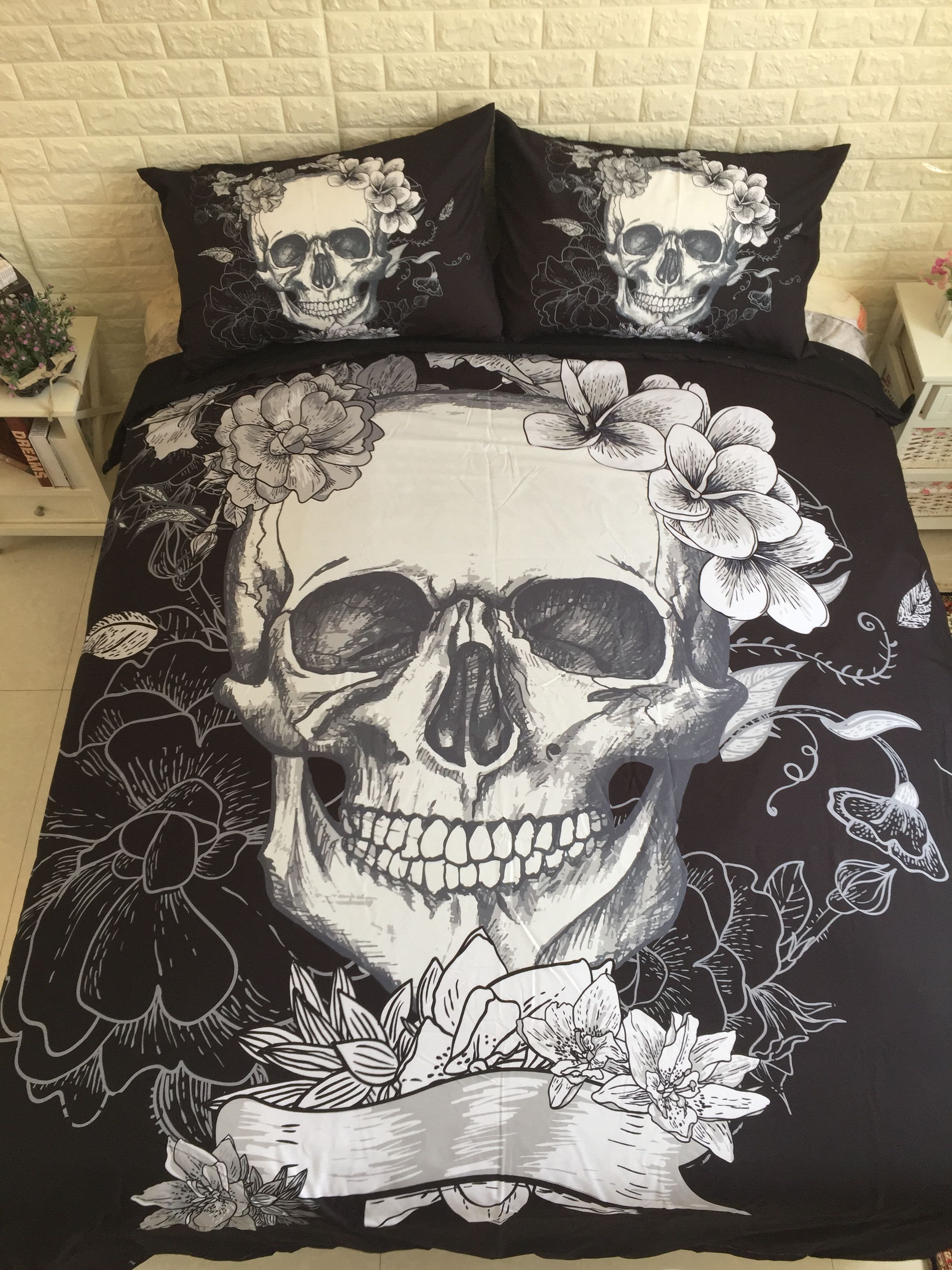 3d Bedding Set Black And White Age Twin Full Queen Size Home 3d Bedding Set Black And White Age Twin Full Queen Size Home Textiles Duvet Covers Bed Linen Pillow Cases Whole Textile Double Cover Leopard