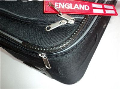 ENGLAND ST GEORGE FLAG EMBROIDERY KEYRING EMBROIDERED PATCH KEYCHAIN CHROME RING