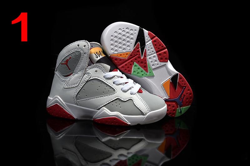 Acheter Pas Cher Chaussures En Cuir Kids Nike Air Jordan 7 Retro ... Acheter Pas Cher Chaussures En Cuir Kids Nike Air Jordan 7 Retro ...