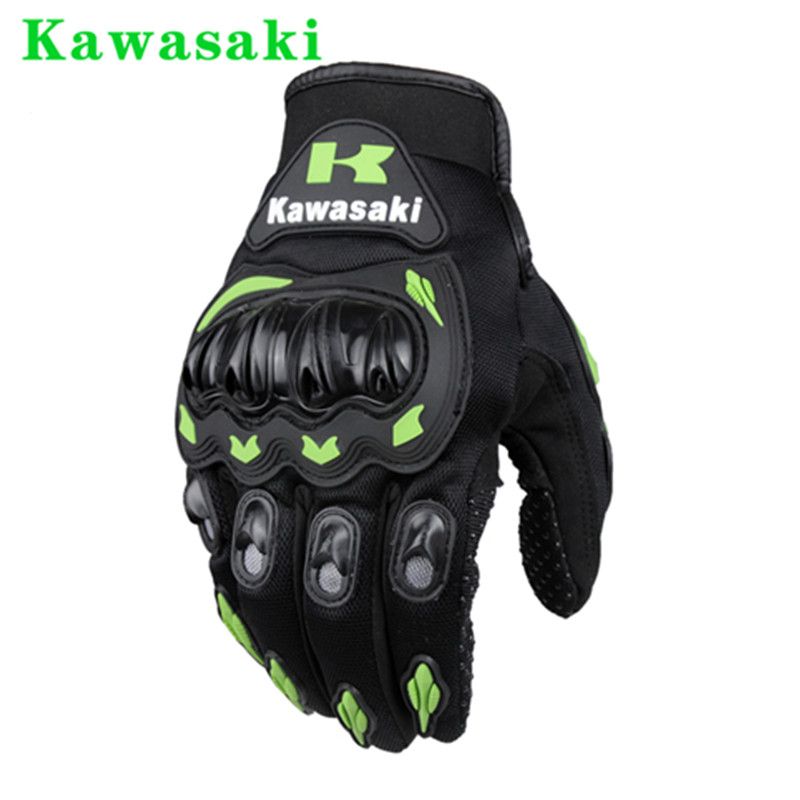 Wholesale New Arrival Brand Kawasaki Motorcycle Gloves Retro Moto