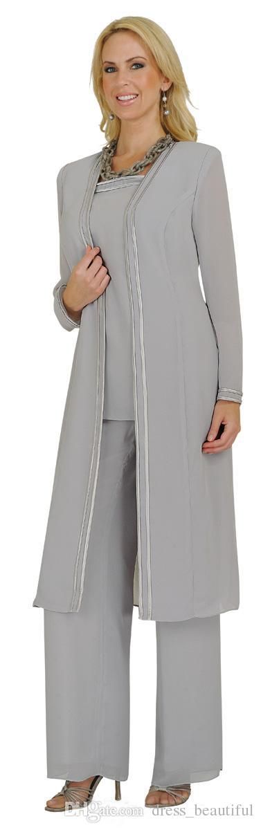 wedding pants suits for mother of the groom