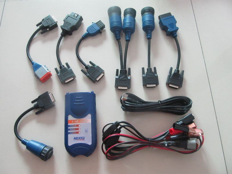 Collegamento USB NEXIQ 2 con interfaccia Diesel Truck software con tutti gli installatori