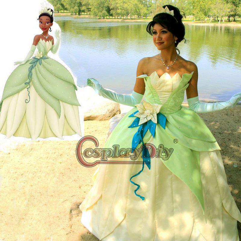 Acquistare Una Soluzione Su Misura Tiana Tiana Costume Cosplay Abito Della  Principessa E Le Donne Rana Costume Di Halloween Dimensione Costumi Adulti  Il Partito Economico | Consegna Veloce E Qualità | DHgate Italy