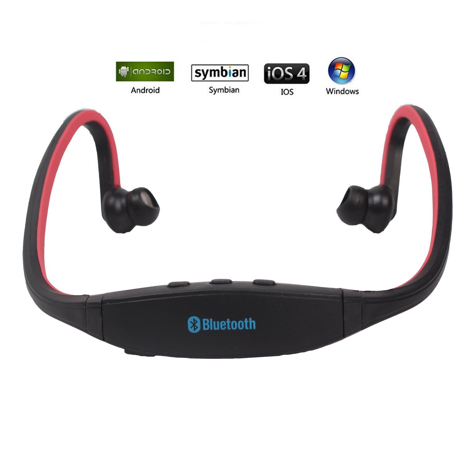 Sports Bluetooth Stereo Music Earphone Headset For Samsung Galaxy S4 S3