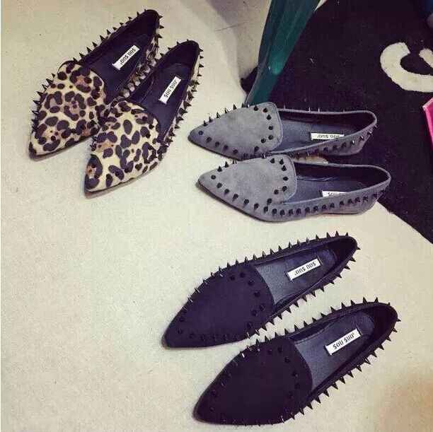 mocassin bout pointu