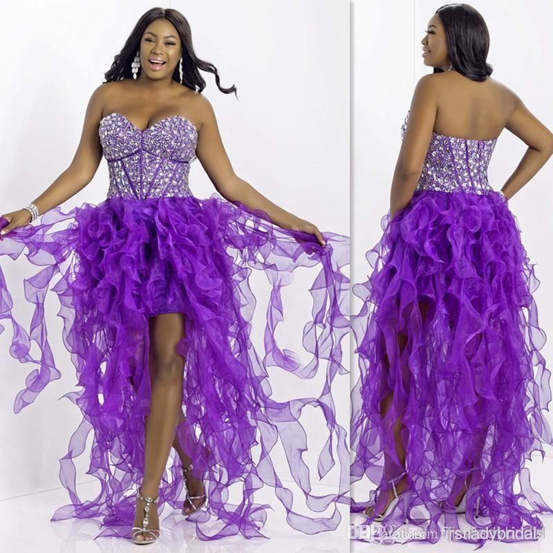 2015 Modest Purple Plus Size Prom Dresses Sweetheart Beaded Organza - 800x800 - jpeg Purple Plus Size Summer Dresses