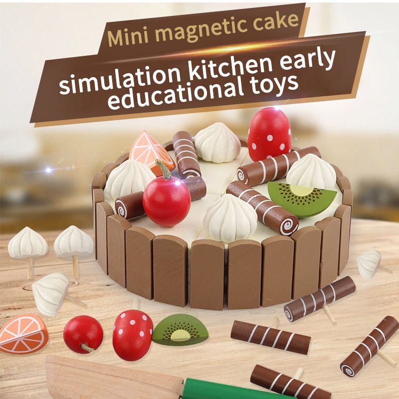 Best Wooden Baby Kitchen Toys Pretend Play Cutting Cake Food Best Wooden Baby Kitchen Toys Pretend Play Cutting Cake Food Kids Fruit Cooking Toy Under 25 03 Dhgate Com